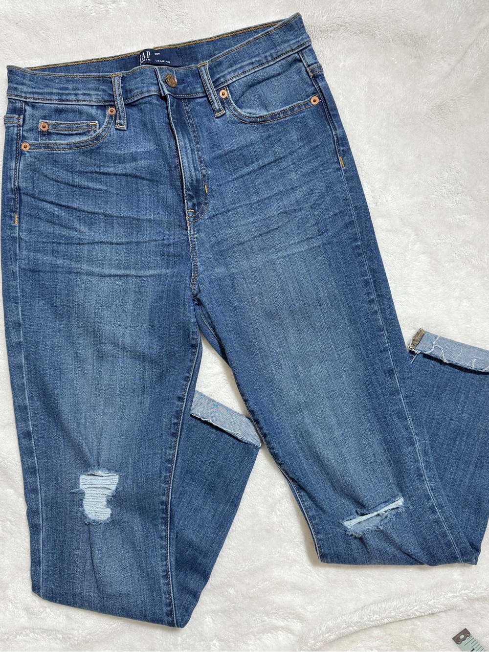 Gap Distressed Skinny Jean